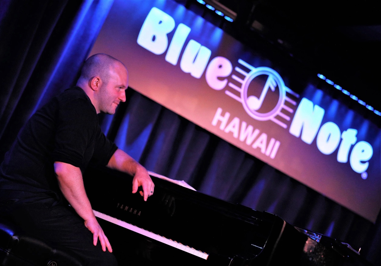 Max Haymer in the Sessions With Shaw studio