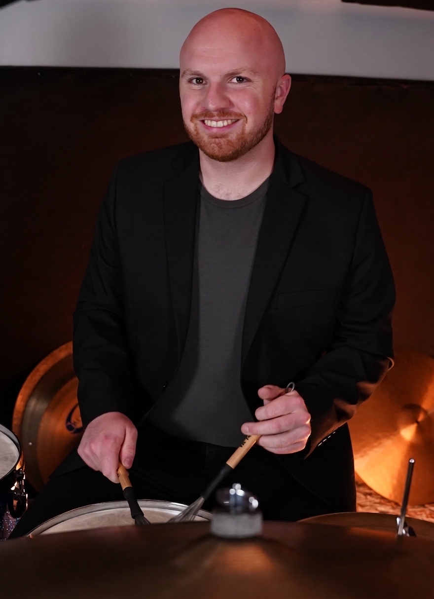 Ryan Shaw in the Sessions With Shaw studio