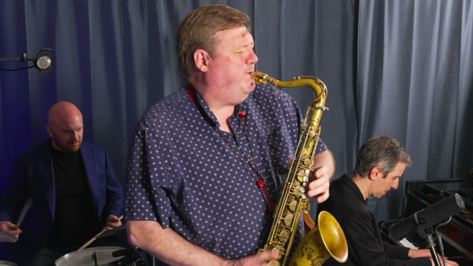 Joel Frahm session, press play to watch